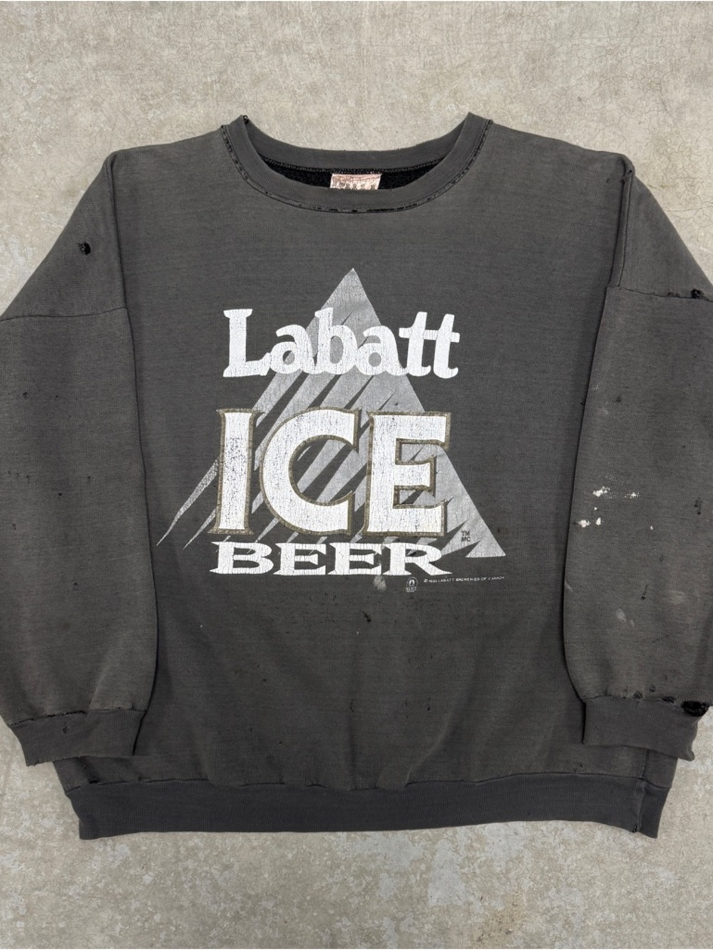 Vintage Labatt Beer Crewneck